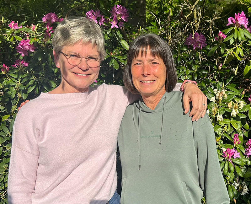 Anja Freese und Tina Vukusic