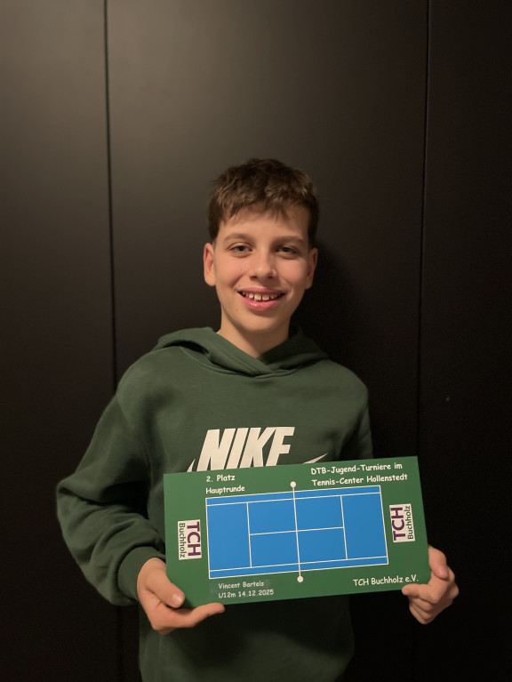 Vincent Bartels Landesmeister U11